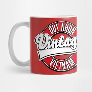 Quy Nhon vietnam retro logo Mug